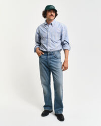 Relaxed Fit Striped Archive Oxford Shirt