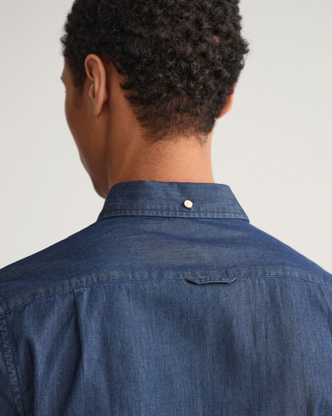 Slim Fit Indigo Shirt