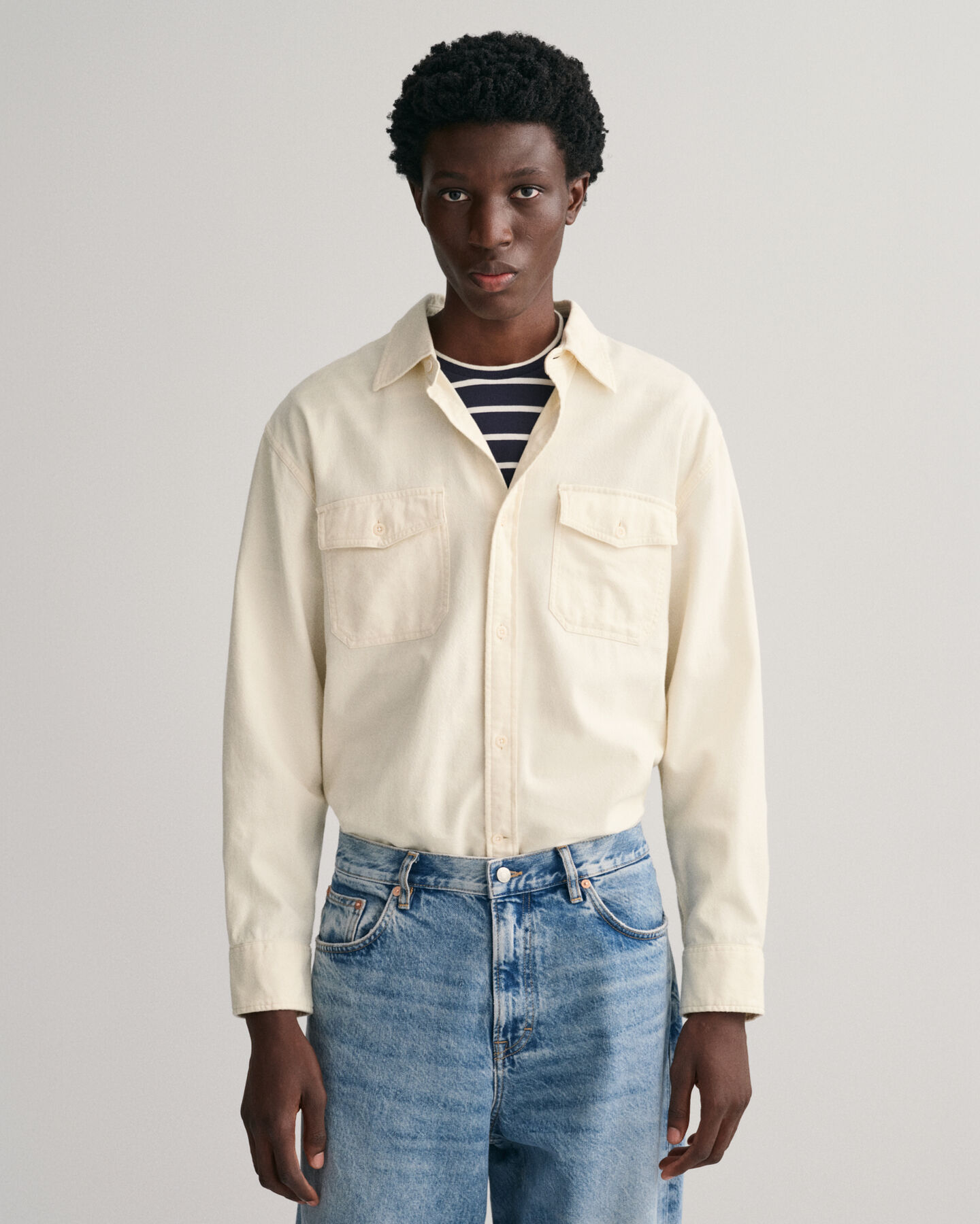Relaxed Fit Utility Shirt