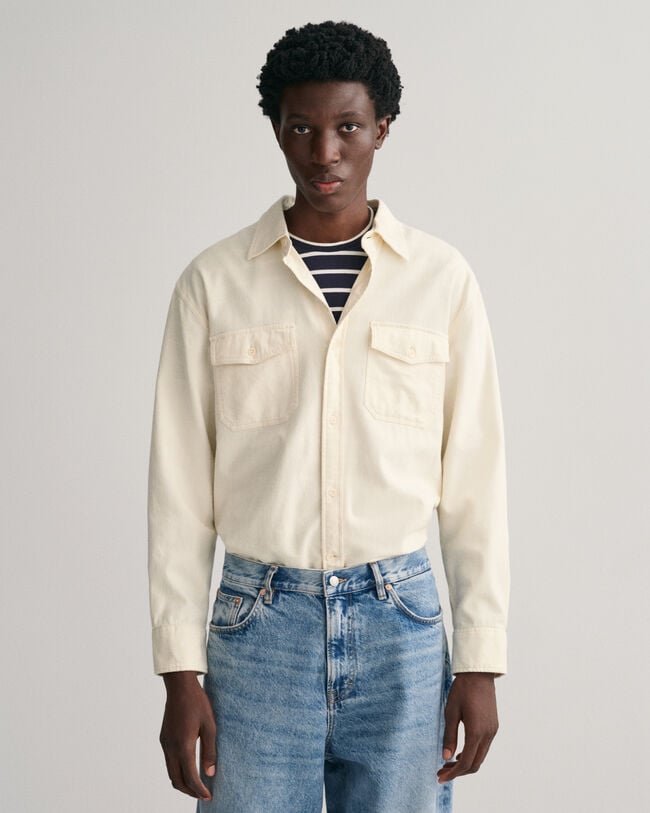 Relaxed Fit Utility Shirt