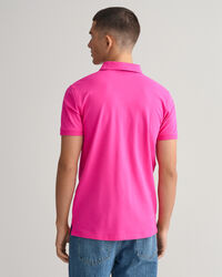 Contrast Collar Piqu&eacute; Polo Shirt