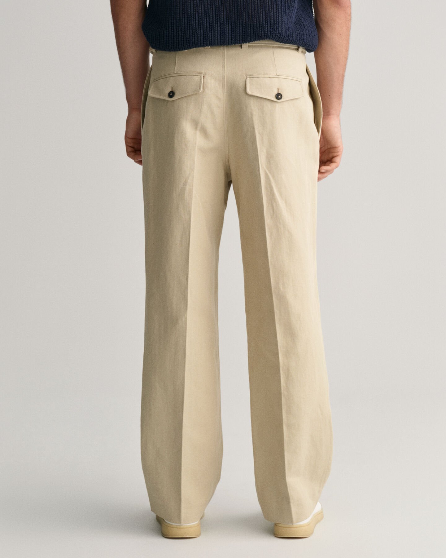 Loose Fit Suit Pants