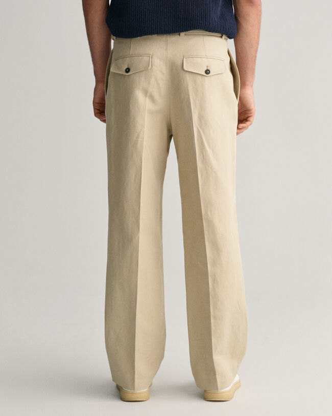 Loose Fit Suit Pants