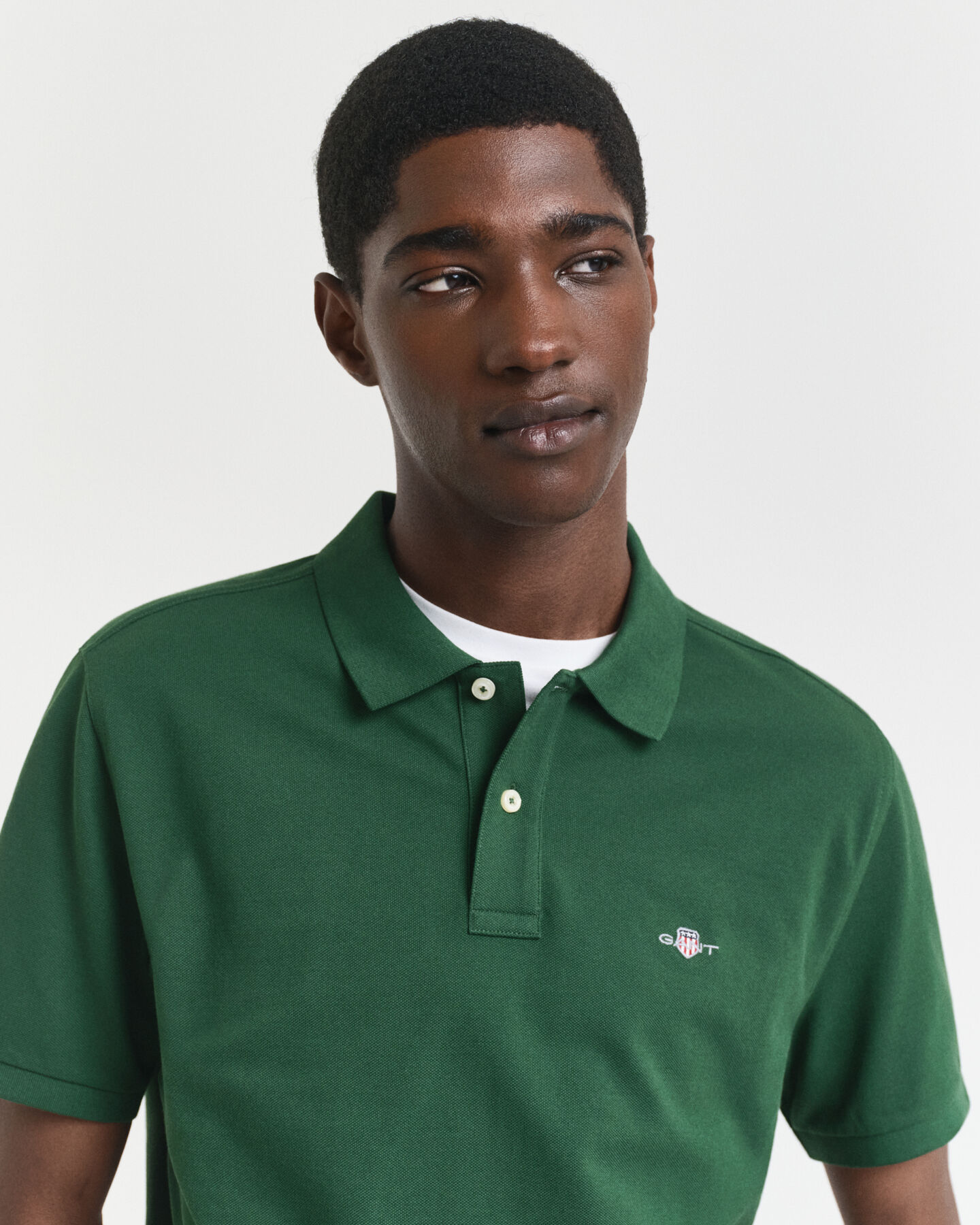 Regular Fit Shield Piqué Polo Shirt