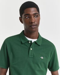 Regular Fit Shield Piqué Polo Shirt