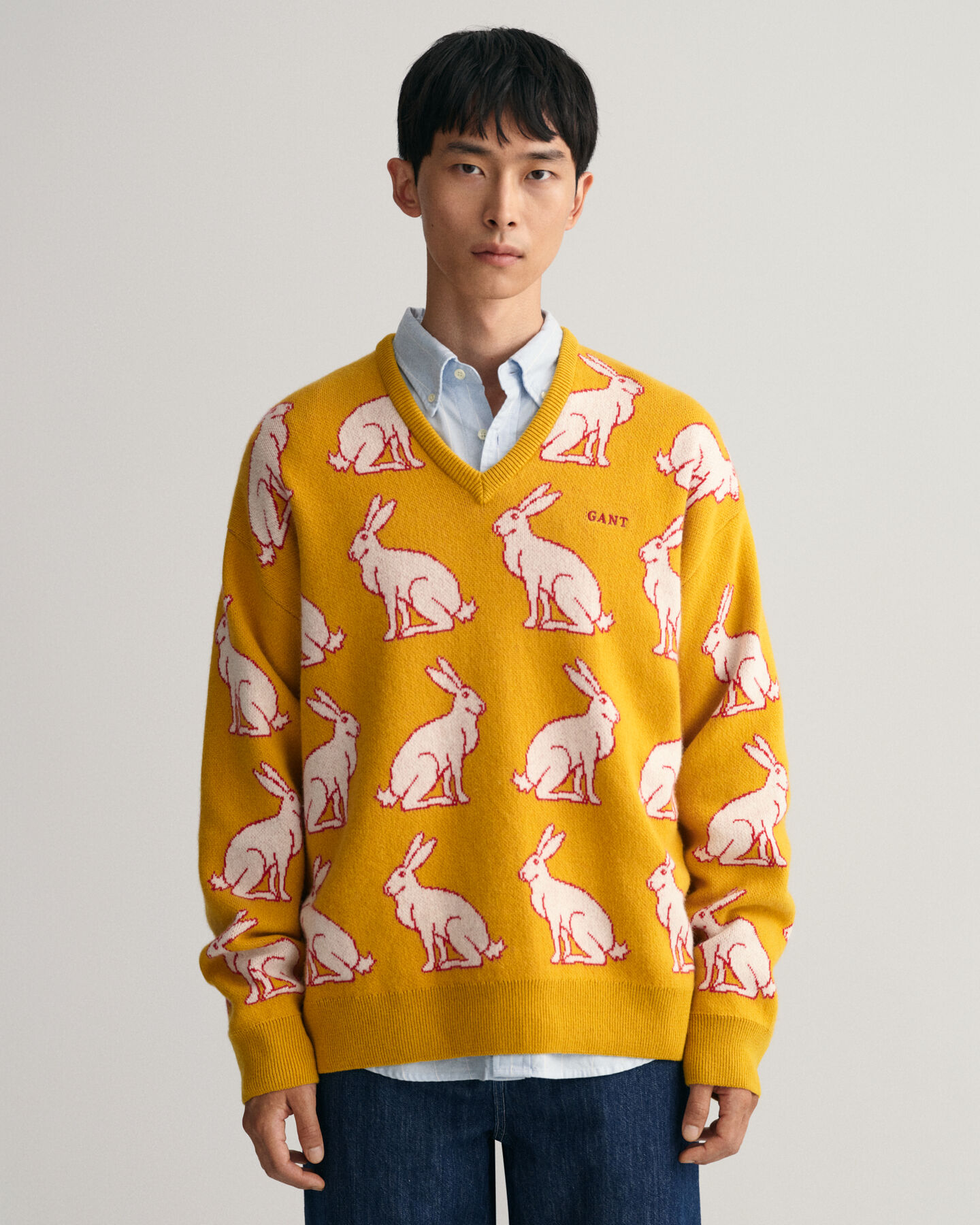 Lunar New Year V-Neck Sweater