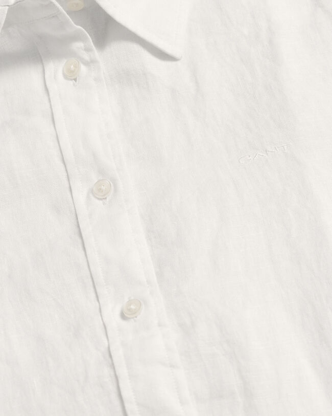 Regular Fit Linen Chambray Shirt