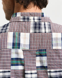 Remake Relaxed Fit Patchwork Shirt