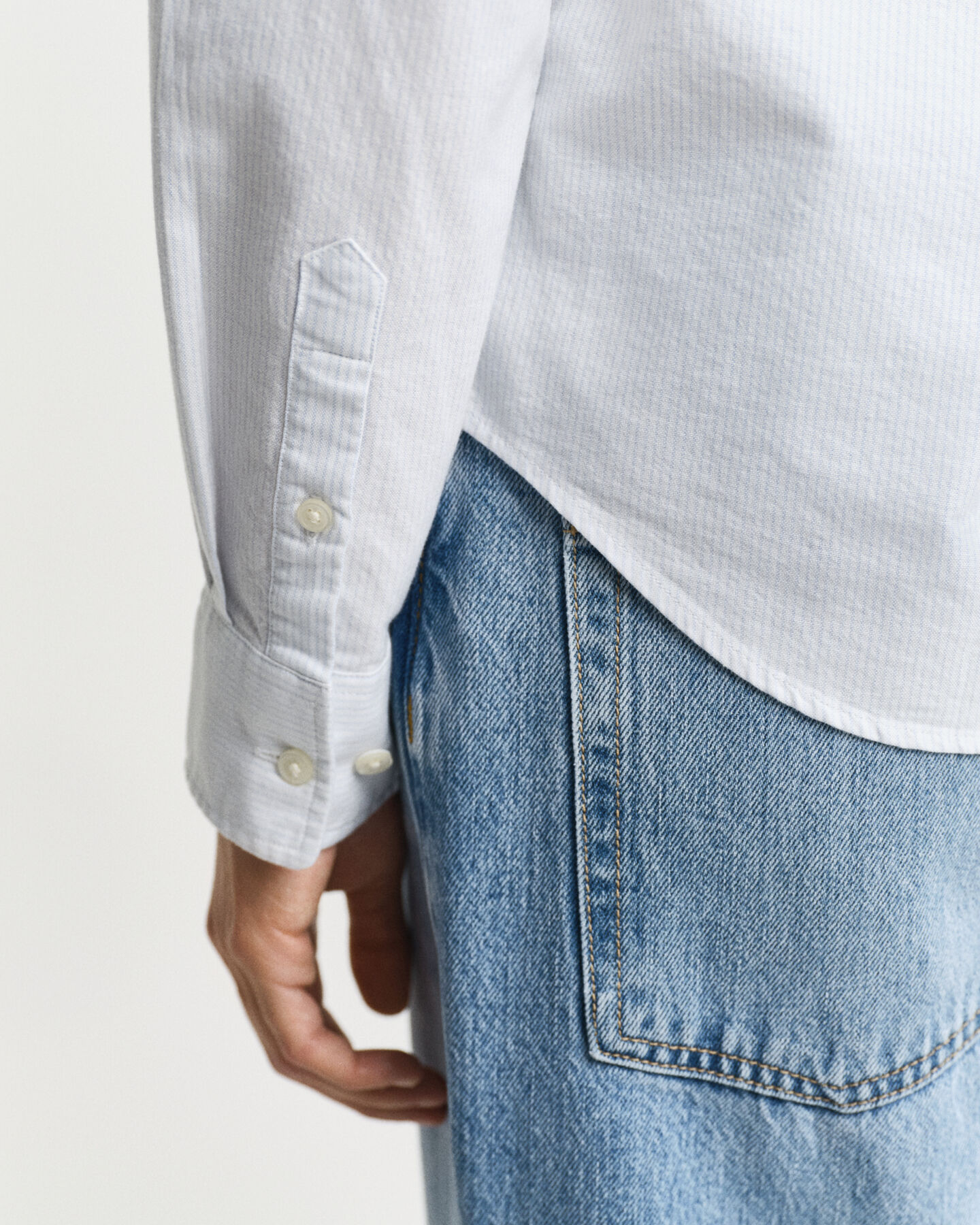 Regular Fit Classic Striped Oxford Shirt