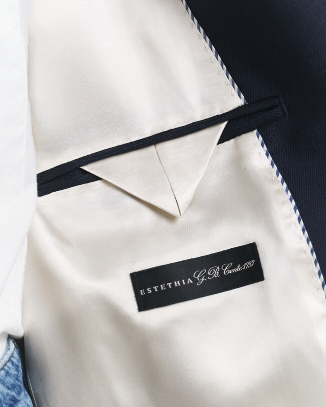 Oversized Wool Hopsack Blazer