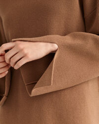 Ribbed Mock Neck Sweater