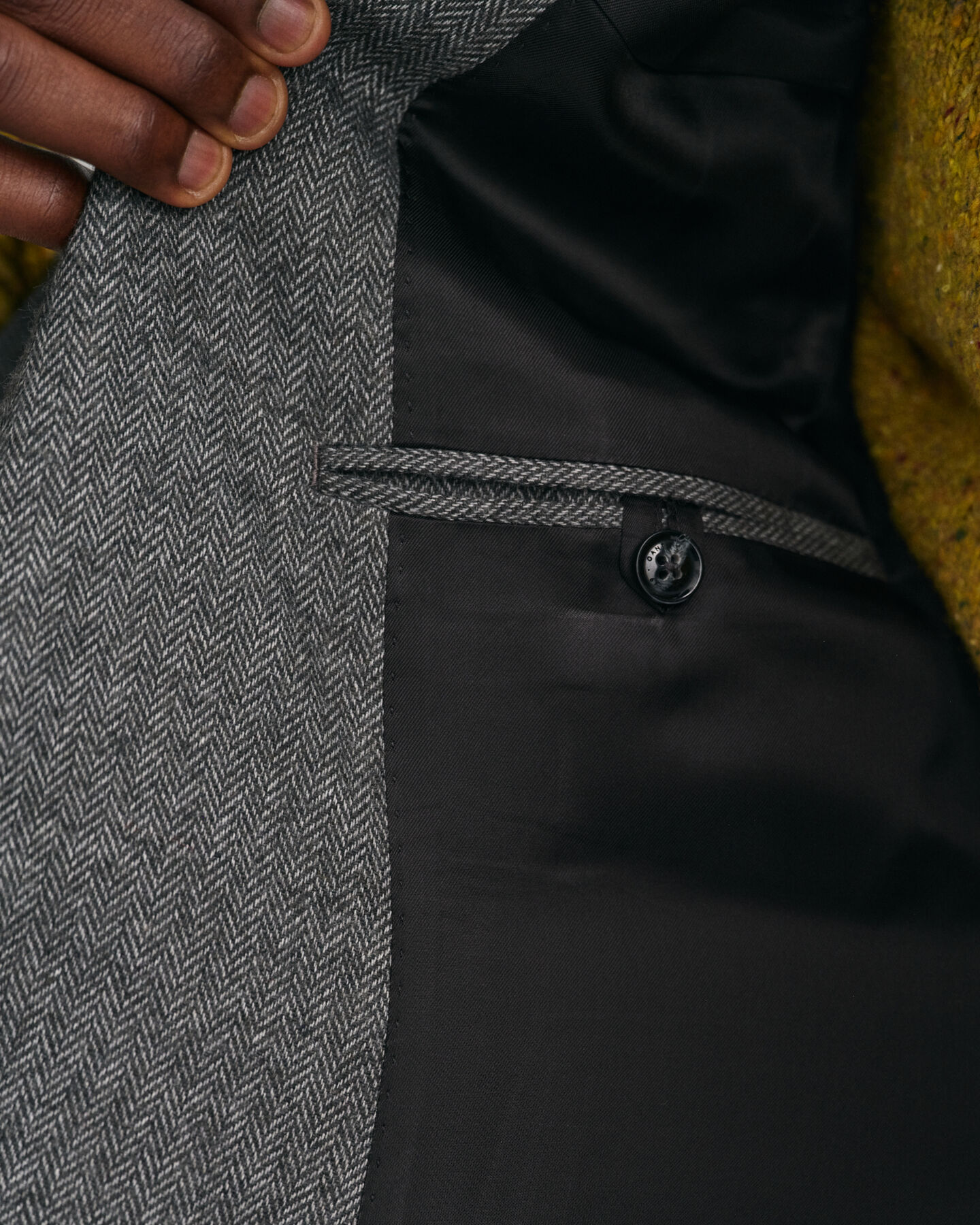 Herringbone Suit Blazer