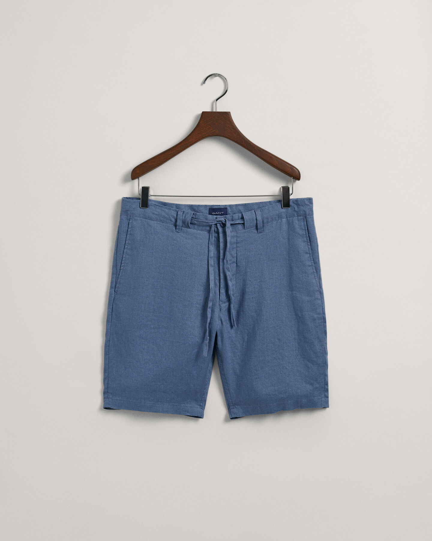 Relaxed Fit Linen Drawstring Shorts