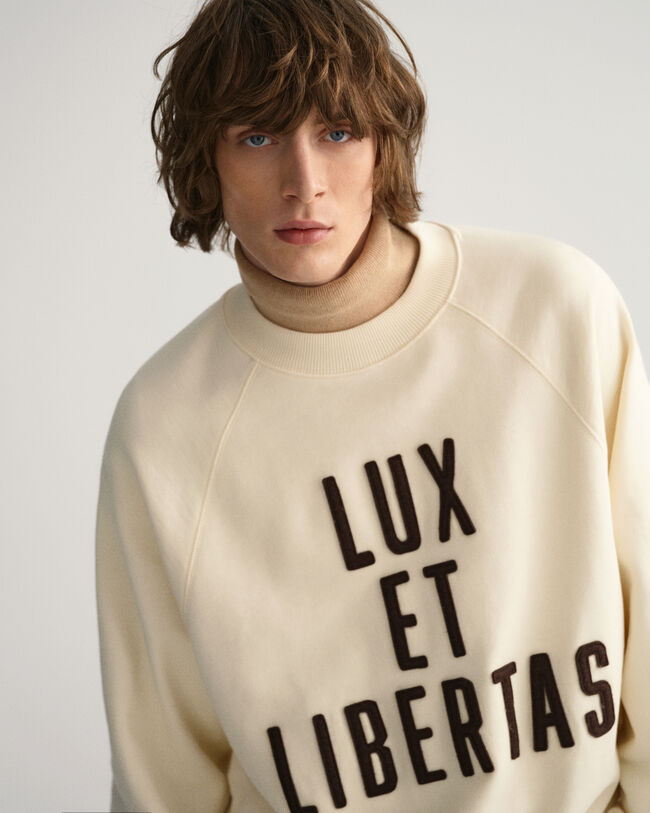 Luxe Crew Neck Sweatshirt