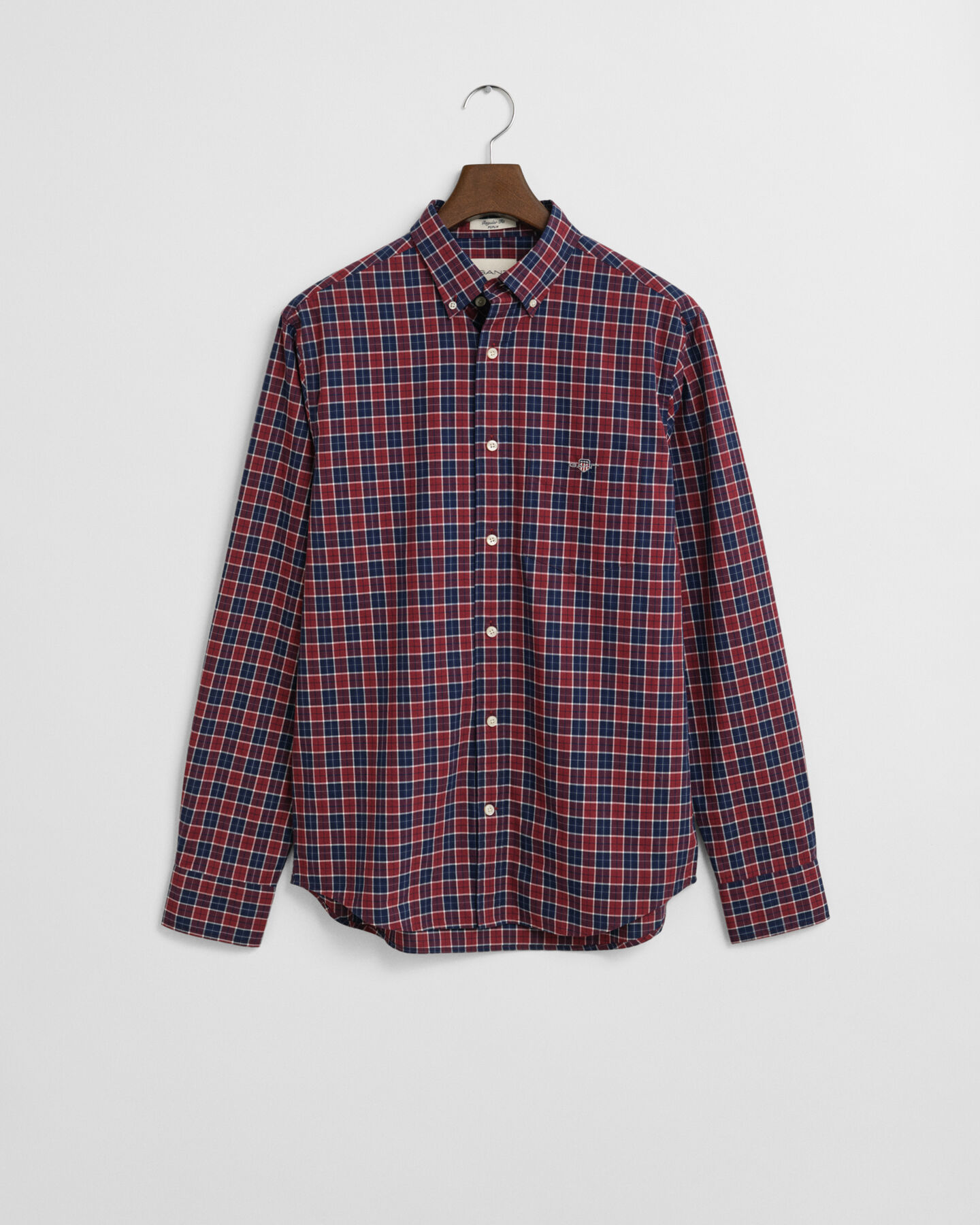 Regular Fit Checked Classic Poplin Shirt