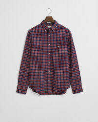 Regular Fit Checked Classic Poplin Shirt