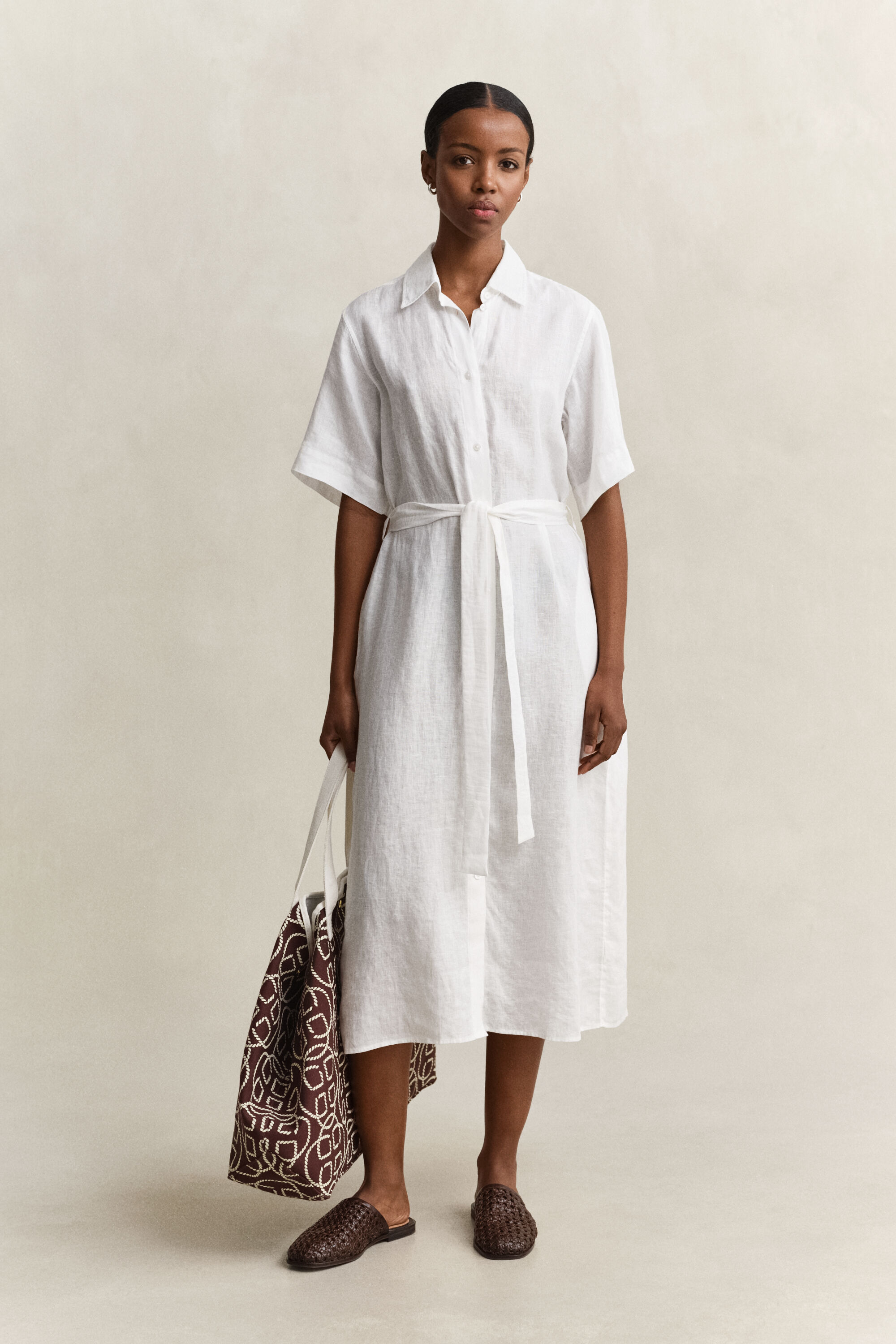 Linen Shirt Dress