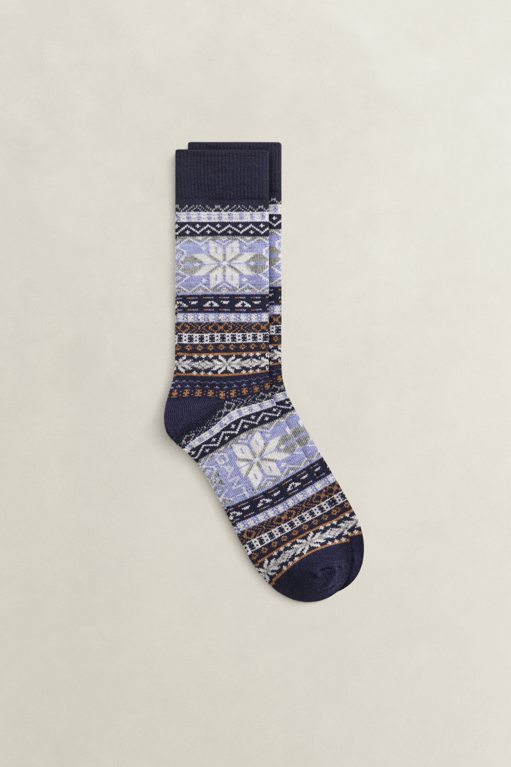 Fair Isle Patterned Socks