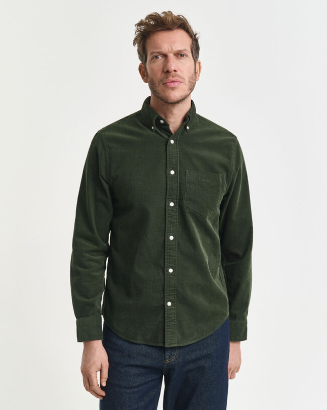 Regular Fit Corduroy Shirt