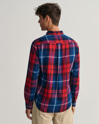 Regular Fit Plaid Flannel Shirt