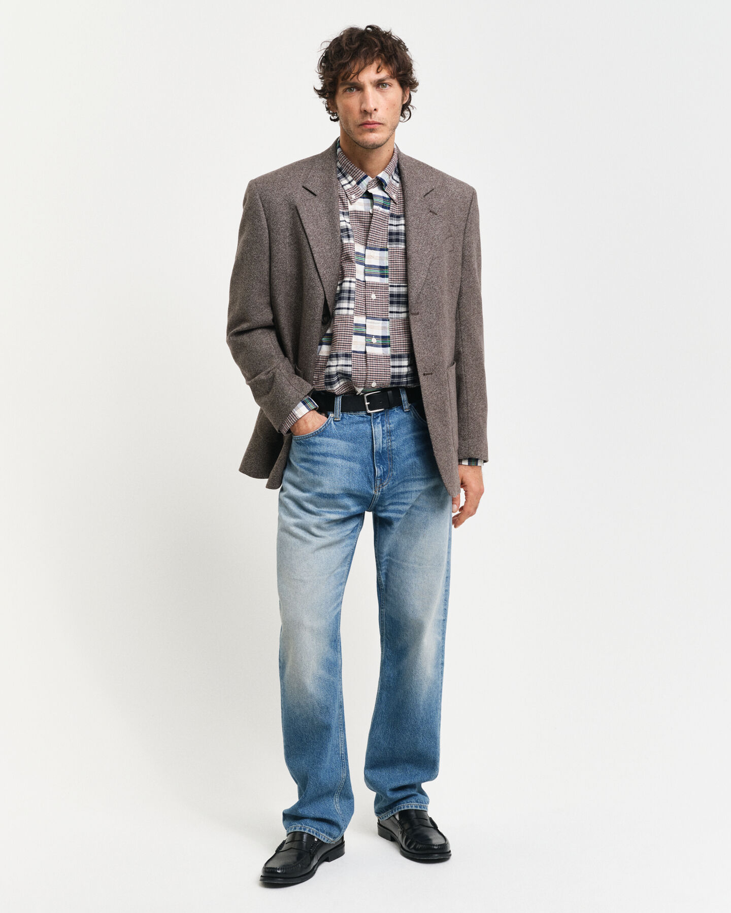 Remake Relaxed Fit Patchwork Shirt