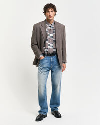 Remake Relaxed Fit Patchwork Shirt