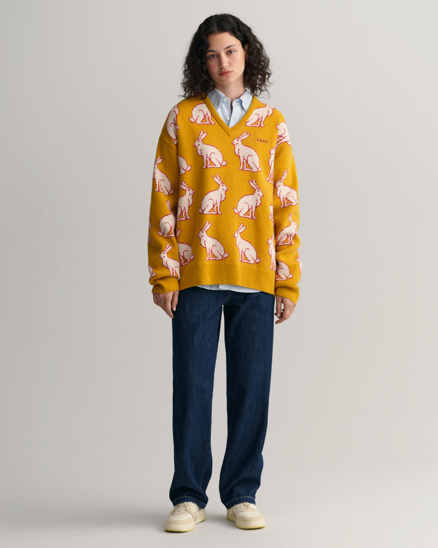 Lunar New Year V-Neck Sweater