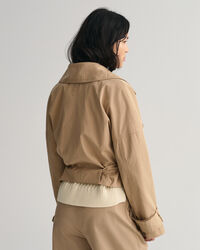 Cropped Trench Jacket