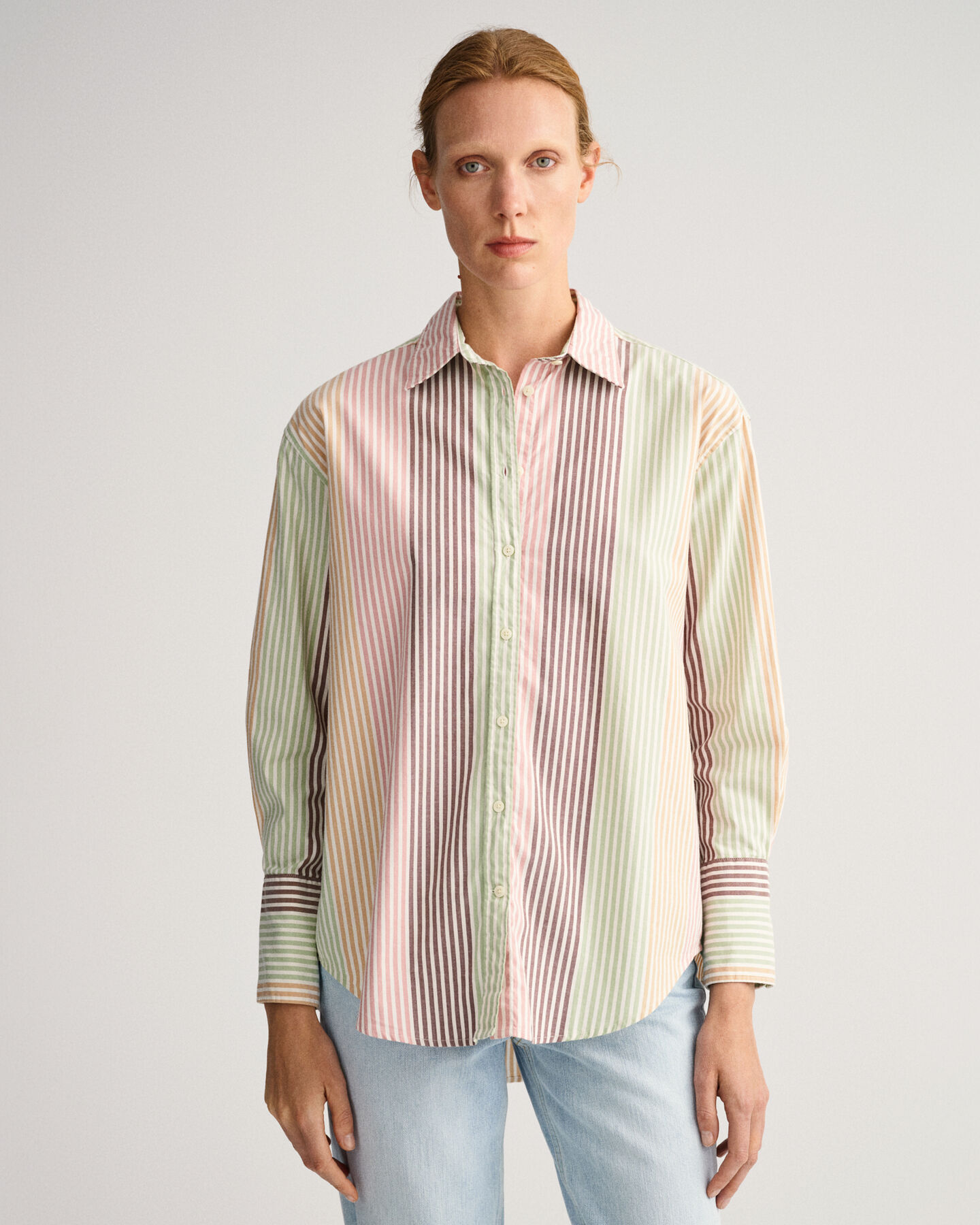Relaxed Fit Multistripe Shirt