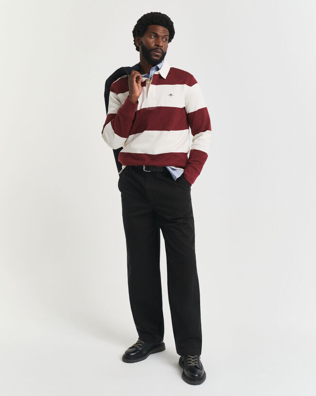 Relaxed Fit Cotton Twill Chinos