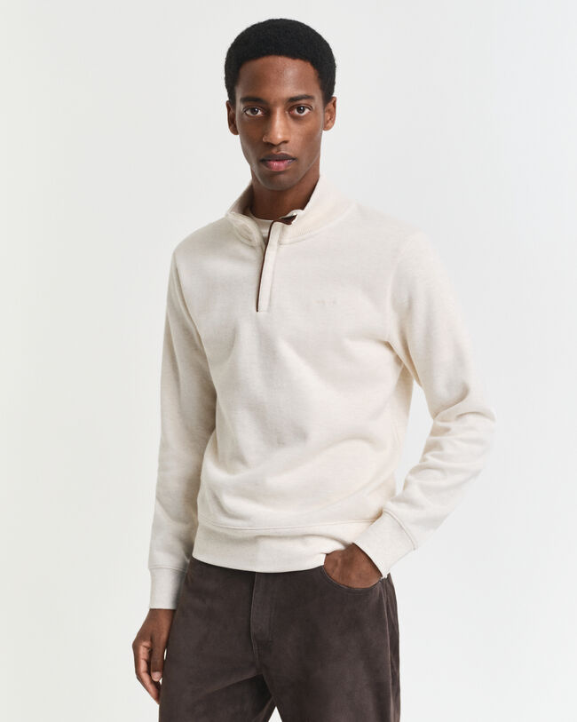 Sacker Rib Half-Zip Sweatshirt