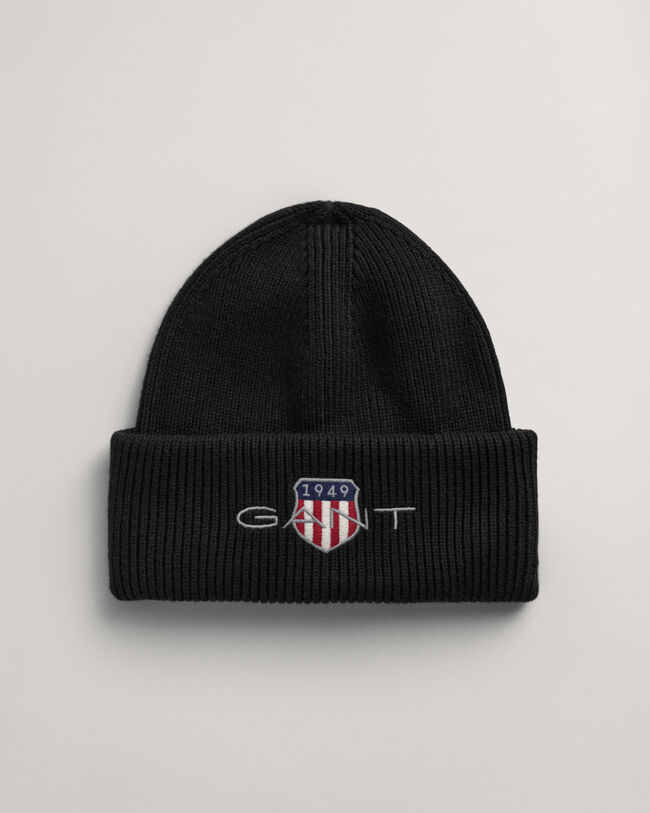 Archive Shield Cotton Beanie