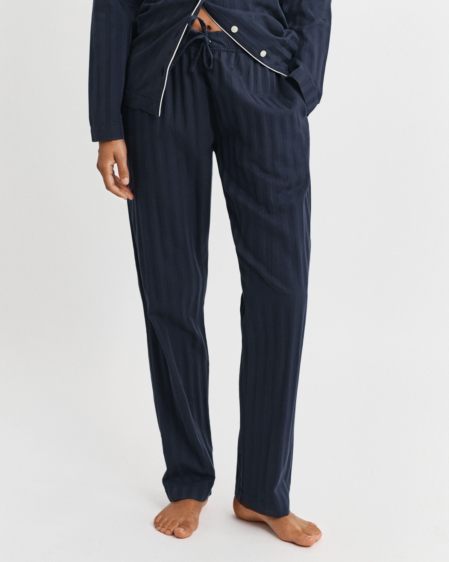 Satin Stripe Pajama Set Gift Box