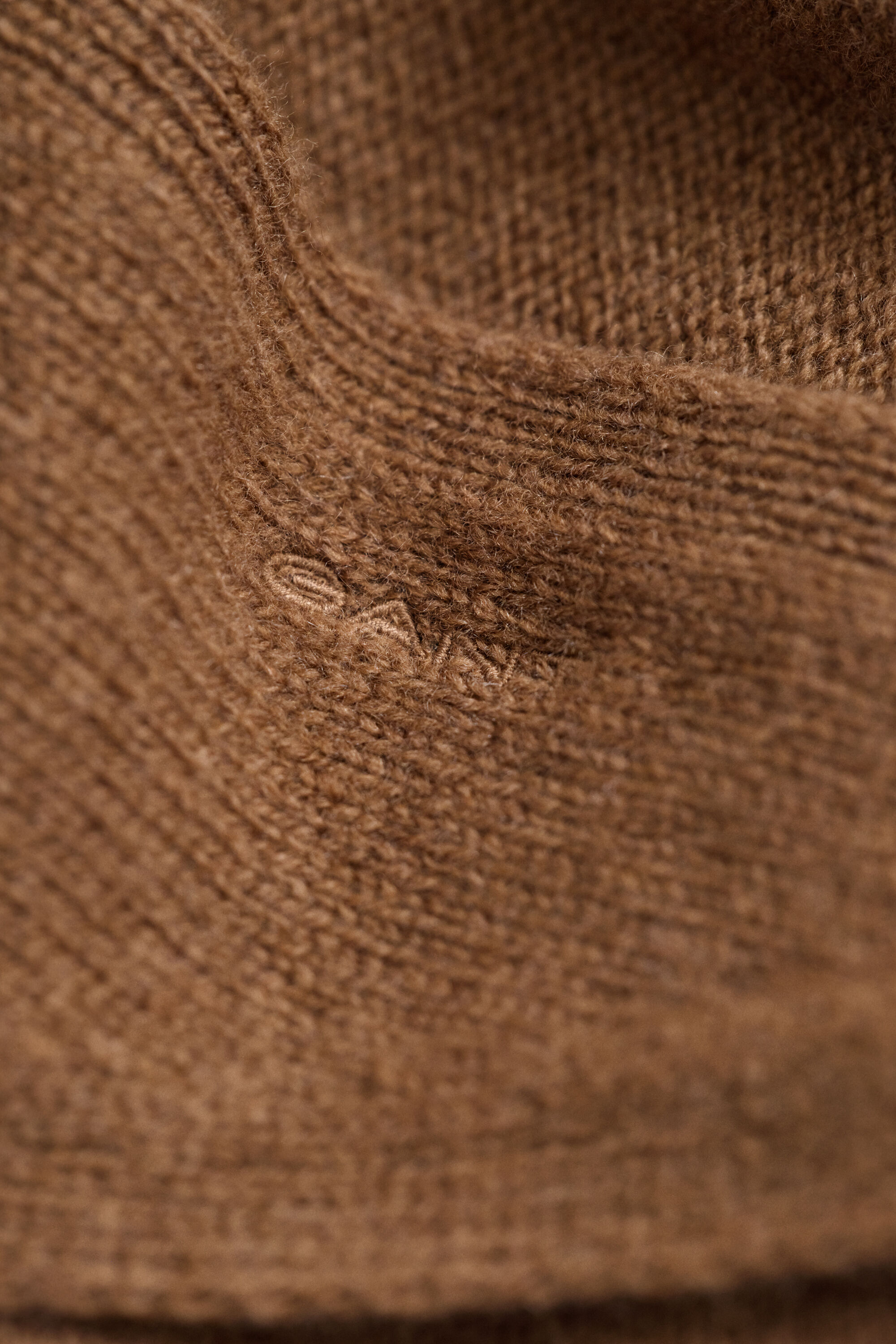 Wool Cashmere Triangle Scarf