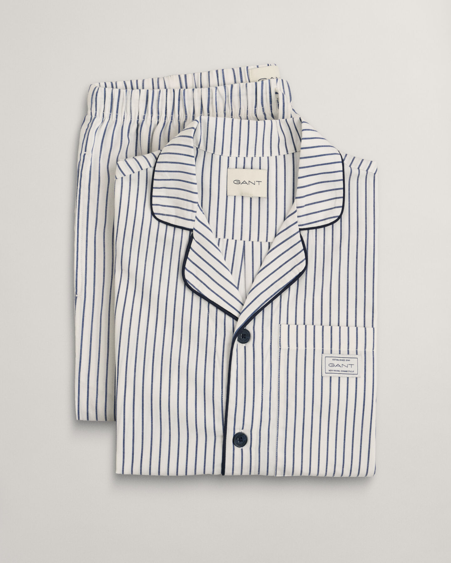 Striped Pajama Pants & Shirt Gift Box
