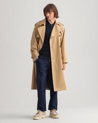 Cotton Rib Full-Zip Sweater