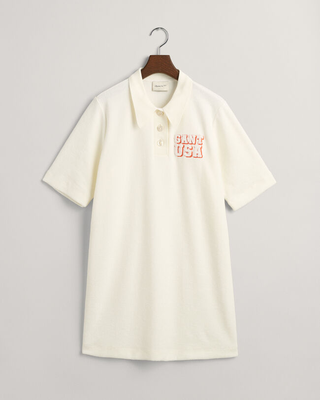 Terry Cloth Polo Dress