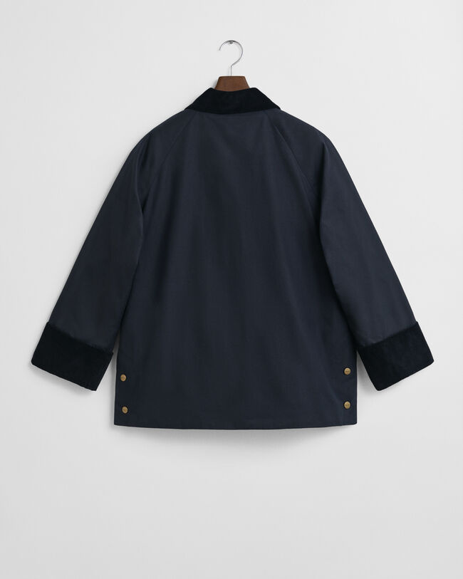 Waxed Cotton Double Decker Jacket