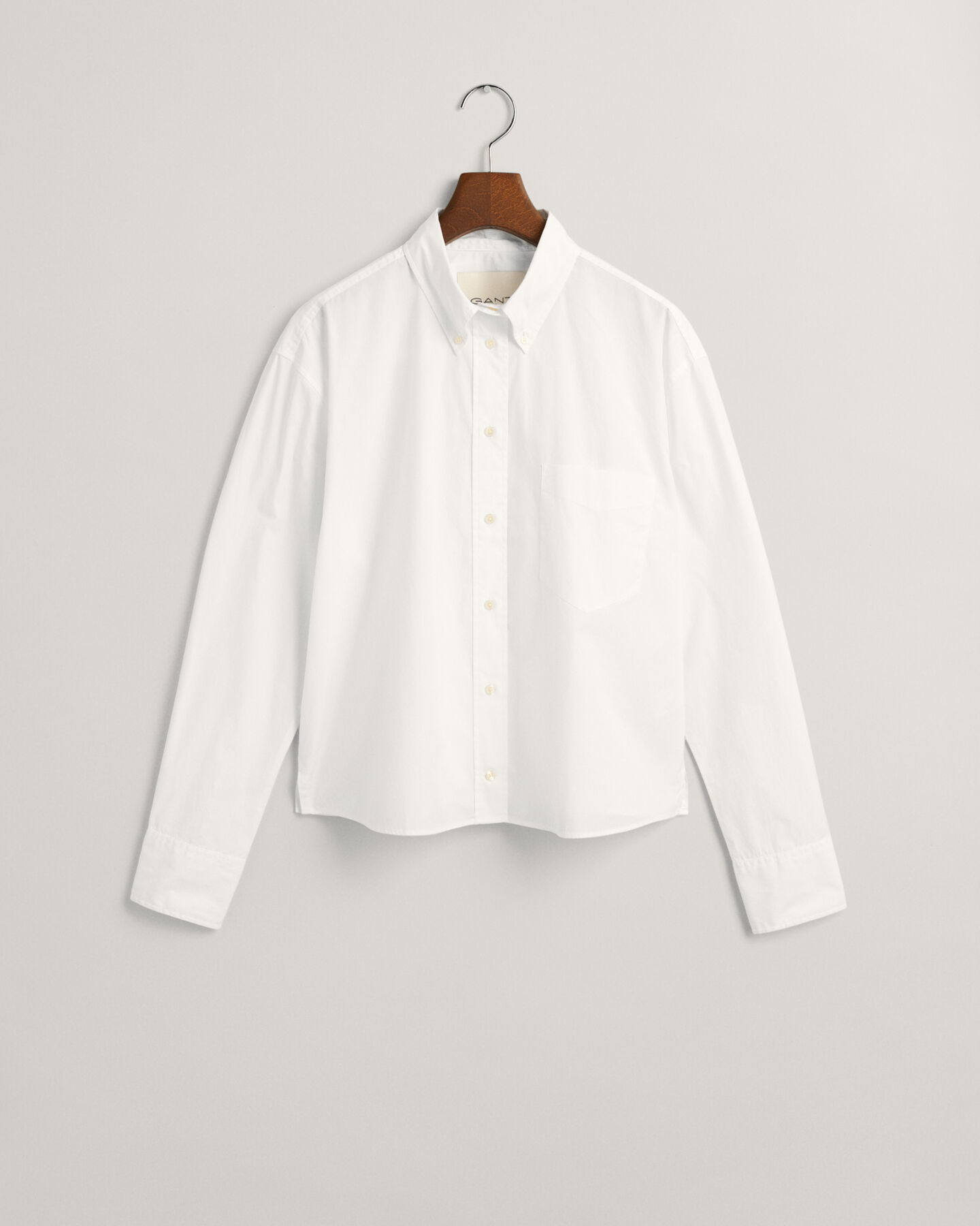 Relaxed Fit Cropped Shirt