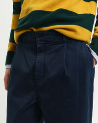 Relaxed Fit Cotton Twill Chinos