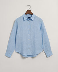 Regular Fit Linen Chambray Shirt