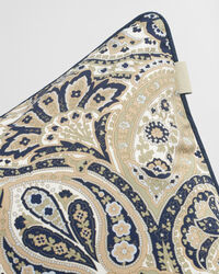 Sateen Paisley Print Cushion