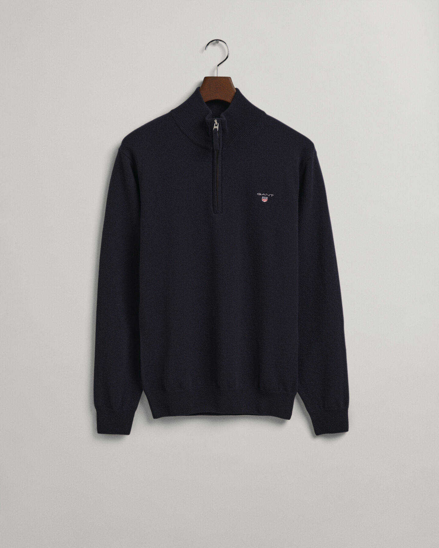 Super Fine Lambswool Half-Zip Sweater