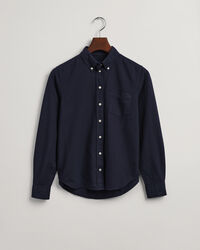 Regular Fit Garment-Dyed Oxford Shirt