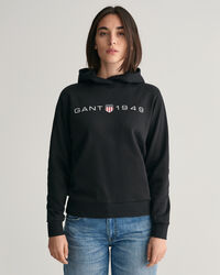 Archive Shield Print Hoodie