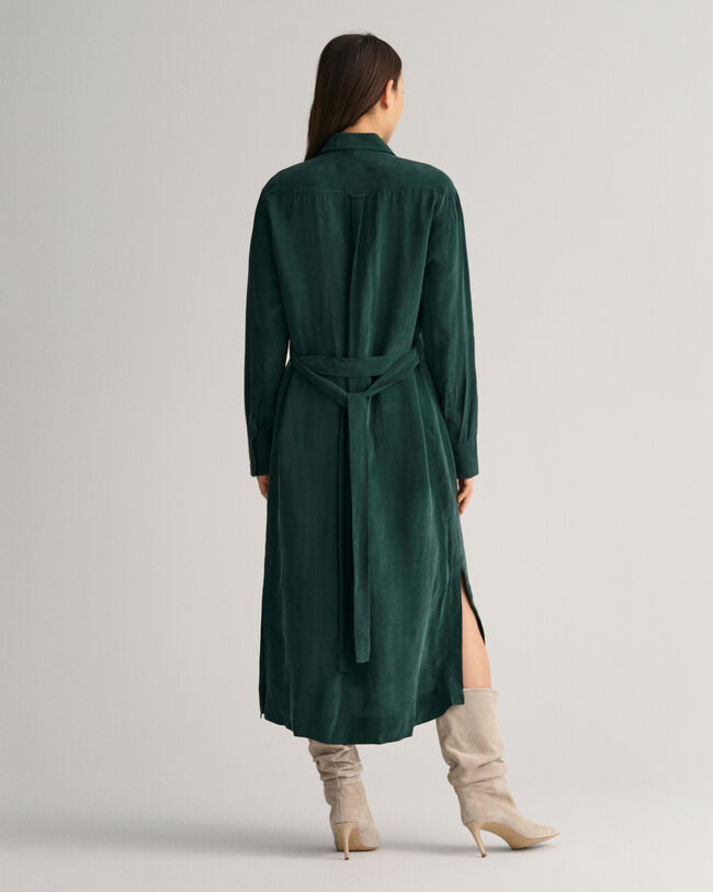 Relaxed Fit Utility Shirt Dress