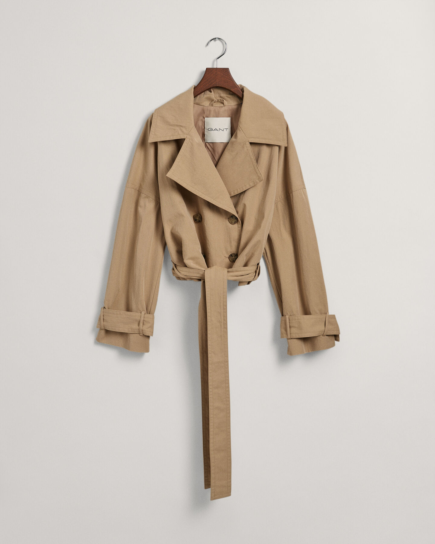 Cropped Trench Jacket