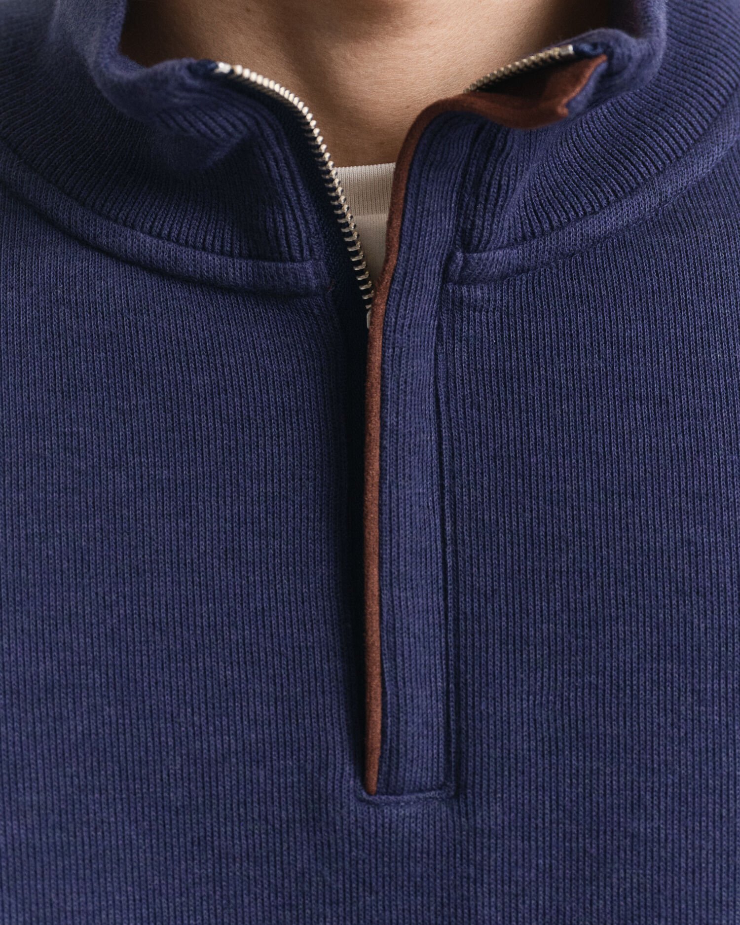 Sacker Rib Half-Zip Sweatshirt