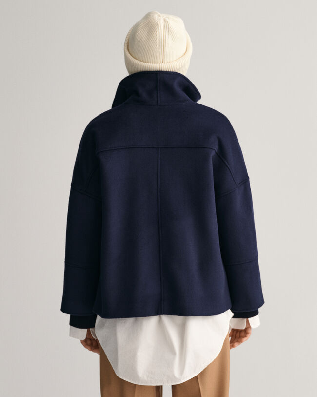 Cropped Wool Jacket - GANT