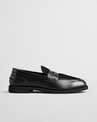 Gracelyn Fur Leather Loafers